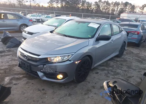 2016 Honda Civic Ex-T z USA, uszkodzony, nr VIN 2HGFC1F39GH646704